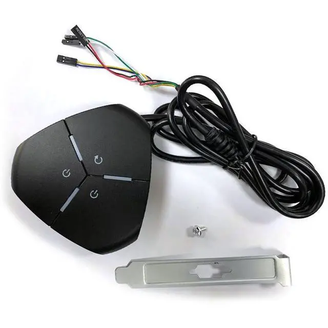 Alt view image 3 of 6 - Family Computer Desktop Portable Power Switch -InternetCafe, Gaming Room, Office, Hotel Dual Power Peripheral Switch