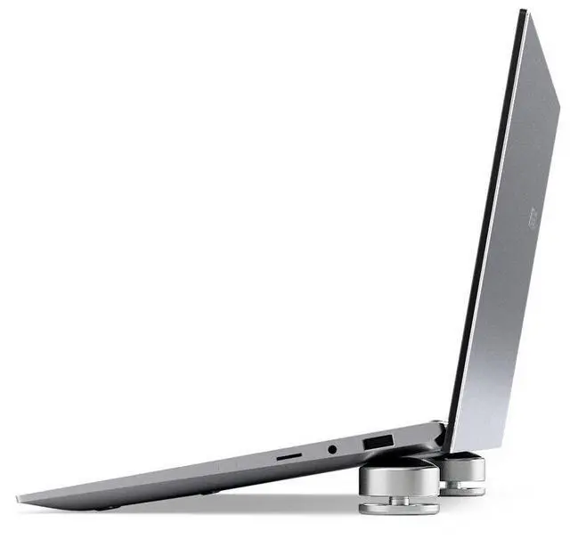 Main image of Laptop stand foot pad foot support bracket desk heightening heatdissipation device adjustable base support aluminum alloy