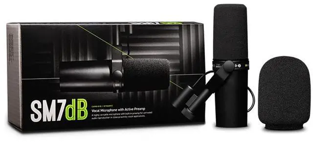 Main image of wholesale SM7DB wired professional microphonedynamic recording live microphone with built-in SM7B upgrade version SM7B