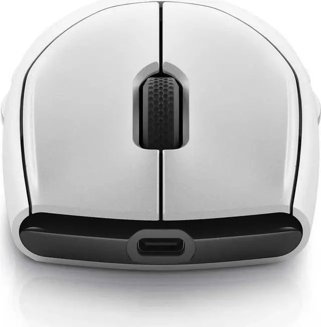 Alt view image 3 of 4 - Tri-Mode Wireless Gaming Mouse - 2.4GHz Wireless, Bluetooth 5.1, 26,000 DPI, 8-Fully Programmable Buttons, Magnetic Snap Charging Adapter USB-A to USB-C Cable -AW720M-Lunar Light