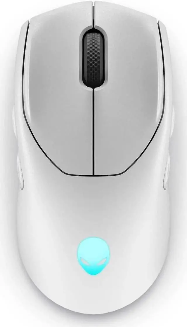 Main image of Tri-Mode Wireless Gaming Mouse - 2.4GHz Wireless, Bluetooth 5.1, 26,000 DPI, 8-Fully Programmable Buttons, Magnetic Snap Charging Adapter USB-A to USB-C Cable -AW720M-Lunar Light