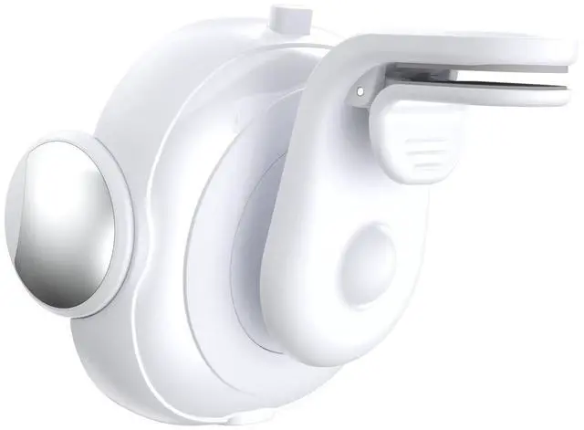 Alt view image 2 of 2 - New car-mounted wireless charging stand with 15W fast charging, Type-C interface, suitable forcarnavigation, universal white