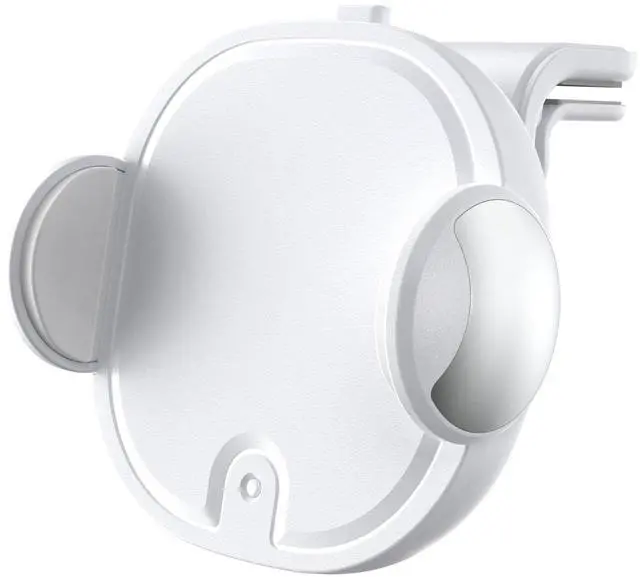 Main image of New car-mounted wireless charging stand with 15W fast charging, Type-C interface, suitable forcarnavigation, universal white