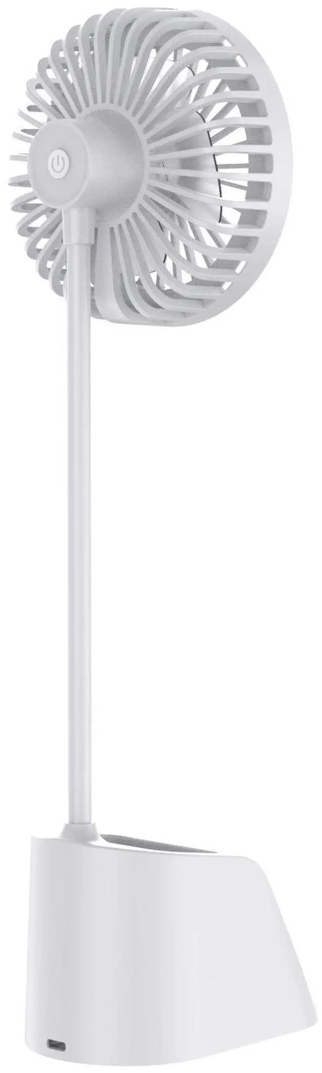 Alt view image 3 of 3 - New wireless charger - 10W for fast wireless charging, 15W for private modemulti-functional with three-speed adjustment, fan with white light for illumination.