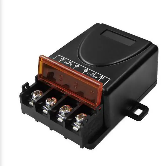 Alt view image 2 of 4 - High-power 220v wireless remote control switch for water pump motor Remote control switch for unbranched lighting fixtures Equipped with a 1000-meter range key remote control