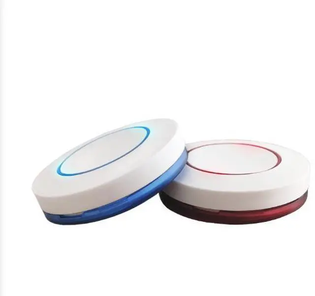 Alt view image 5 of 5 - 433 single-button sos wireless remote control garbage disposer one-key alarm button emergency button wireless remote control blue
