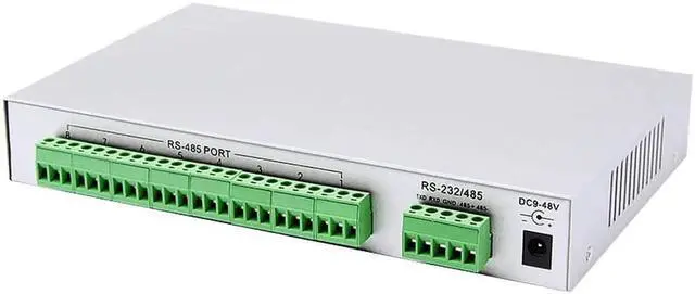 Alt view image 6 of 6 - Industrial Grade RS-232 RS-485 to 8 Ports RS485 Hub RS485 to RS232 RS 485 Asynchronous Half-duplex with Optoelectronic Isolation UT-1208