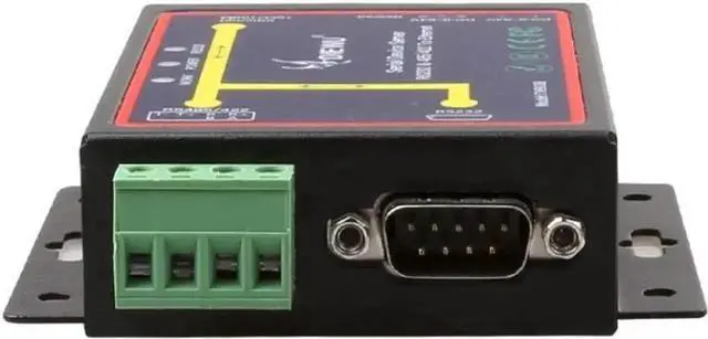 Alt view image 2 of 7 - RJ45 to RS232 RS485 RS422 Industrial Male Converter TCP/UDP Serial RS232 RS485 to Ethernet Device Server