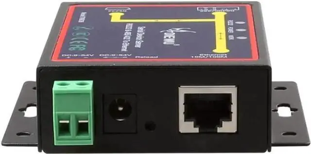Alt view image 5 of 7 - RJ45 to RS232 RS485 RS422 Industrial Male Converter TCP/UDP Serial RS232 RS485 to Ethernet Device Server