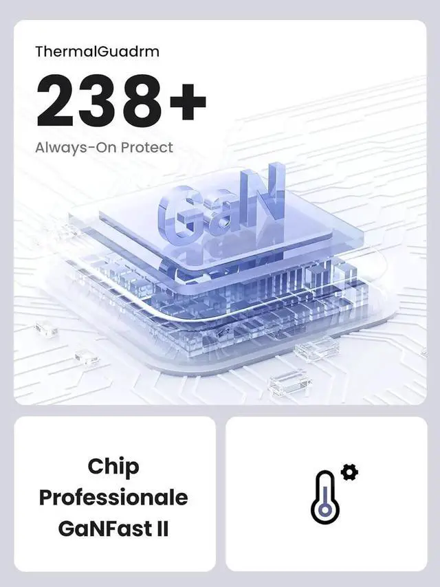 Alt view image 7 of 7 - UGREEN 30W USB C Charger for iPhone 17, Nexode Foldable GaN PPS Compact Fast Wall Charger Block, USB-C Power Adapter for iPhone 17/16/15/14, Galaxy S25/S24/S23/S22