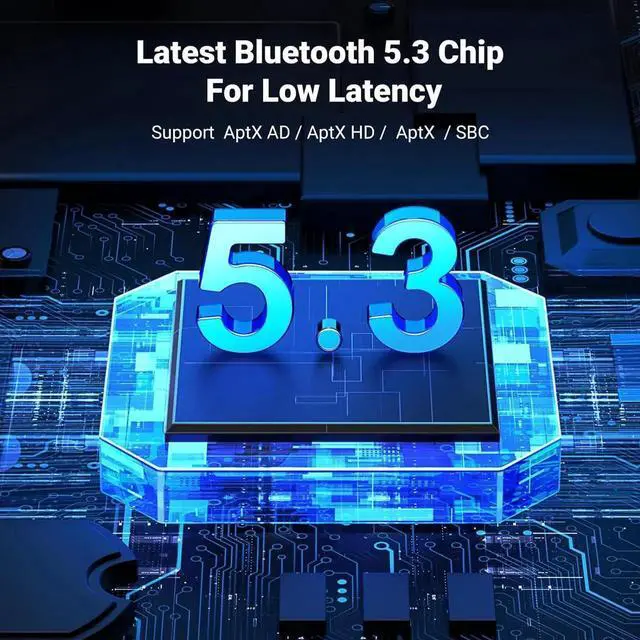 Alt view image 7 of 7 - UGREEN Bluetooth 5.3 Adapter for PS4 PS5 USB Audio Transmitter APTX Connecting Bluetooth Headphones to PS5, PS4, Switch, PC, Wireless Audio Adapter (Plug & Play)