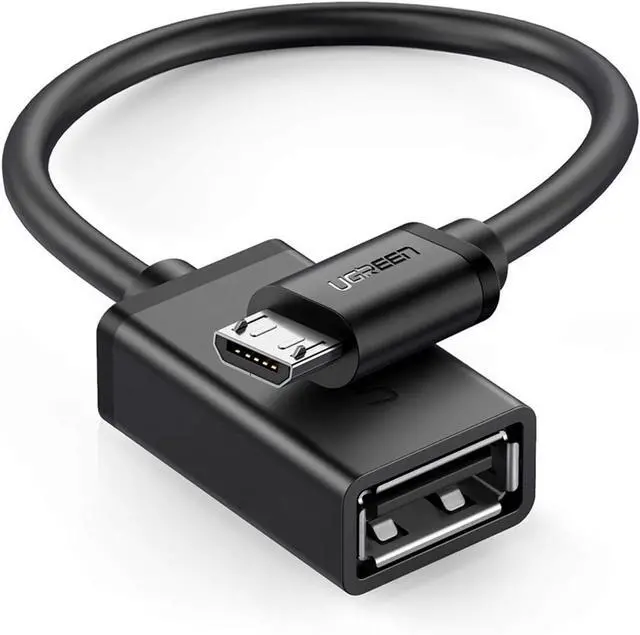Main image of UGREEN Micro USB 2.0 OTG Cable On The Go Adapter Male Micro USB to Female USB Compatible with Samsung Phone S7 S6 Edge S4 S3 LG G4 Controller Android Windows Smartphone Tablets 4 Inch Black