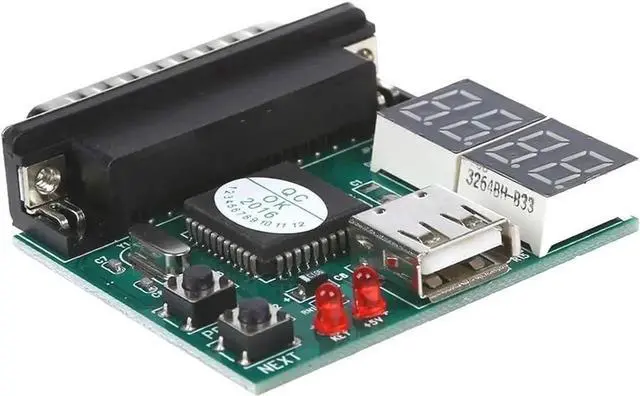 Alt view image 4 of 5 - 4-Digit Laptop PC Motherboard USB& PCI Analyser Diagnostic Test Post Card Tester for Notebook Laptop