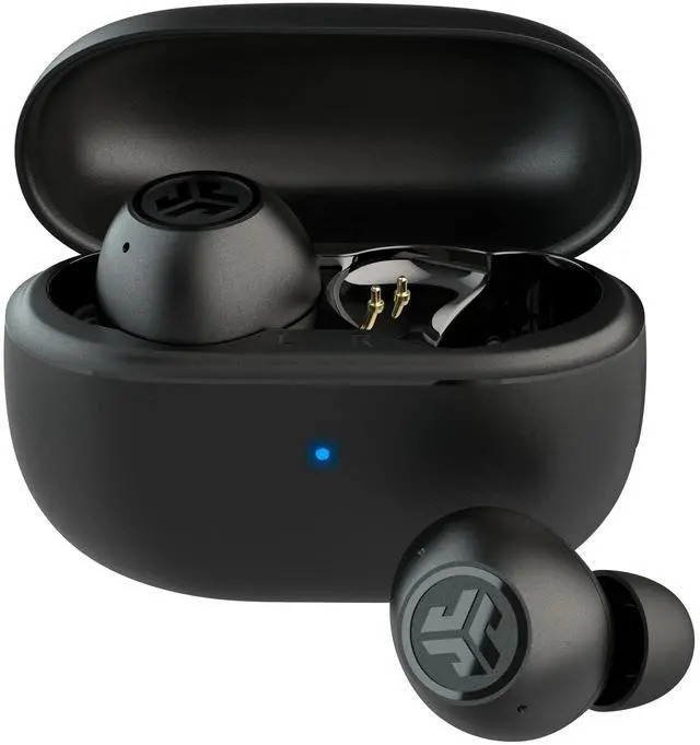 Main image of JLab GO Pop Active Noise Cancelling True Wireless Earbuds, Charging Case, Teal Black
