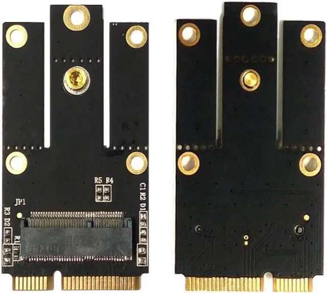 Alt view image 2 of 3 - NGFF to mini pci-e adapter card m.2 to mini pcie wireless network card Bluetooth for 8260AC 7260AC 7265AC 3165AC 3160AC 8260AC