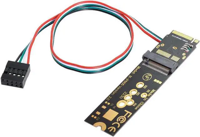 Main image of NGFF Key-A/E WiFi Wireless Card to PCI-E M.2 NGFF Key-M NVME SSD Adapter for AX200 Wifi 6 Bluetooth 5.1