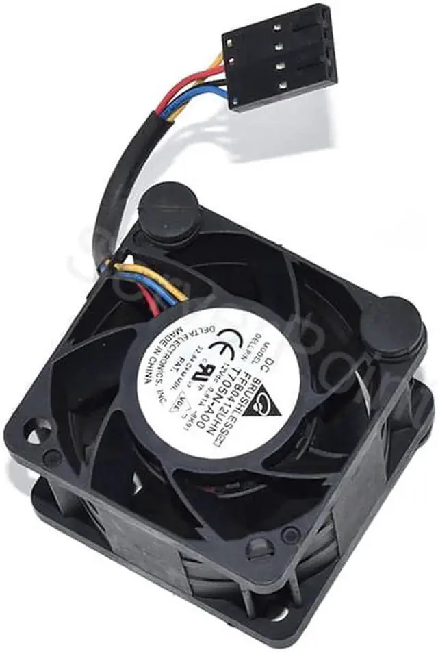 Main image of For Server Fan Big Power Cooling Fan FFB0412UHN T705N-A004028 40MM 12V 0.81A Four Wires