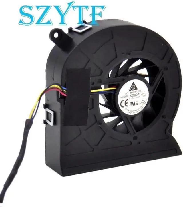 Alt view image 2 of 3 - For Delta KDB0712HB ET2400A fan ET2400E ET2400 one machine fan desktop computer CPU cooling cooler 12V 0.45A