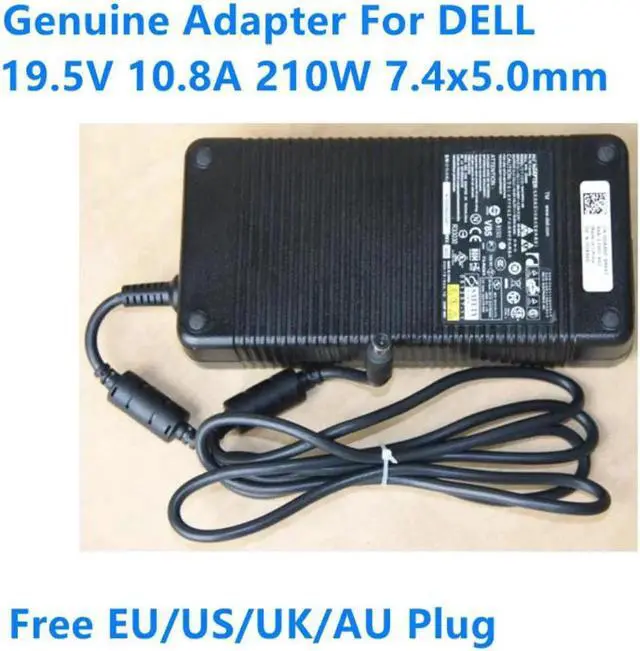 Main image of 19.5V 10.8A 210W DA210PE1-00 D846D AC Adapter For DELL M17x M6700 M6500 M4500 E5500 E5510 Laptop Power Supply Charger