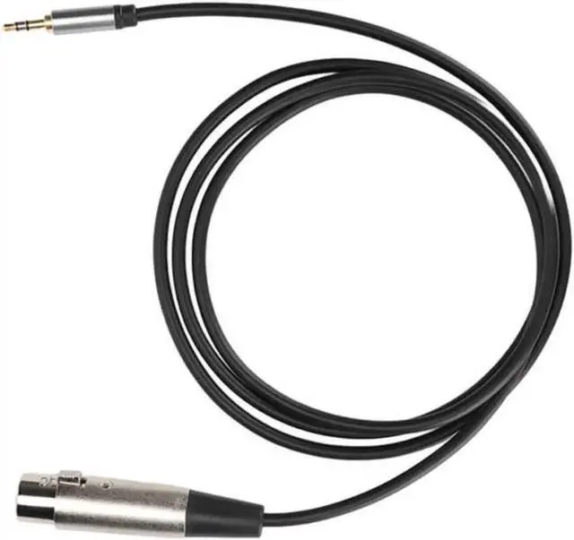 Main image of 1.5m XLR Female to 3.5mm Male Adapter Cable HiFi Plug and Play Sound Line with Shielding for Microphones Mixers Power Amplifiers
