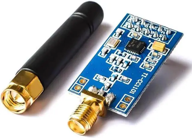 Main image of Ultra-stable CC1101 wireless module / industrial grade, with external antenna, with rich routines