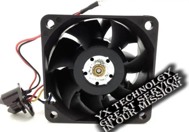 Alt view image 2 of 3 - 6038 6CM 60mm server chassis cooling fan 12V 0.78A FFC0612DE PWM thermostat 60*60*38mm for delta