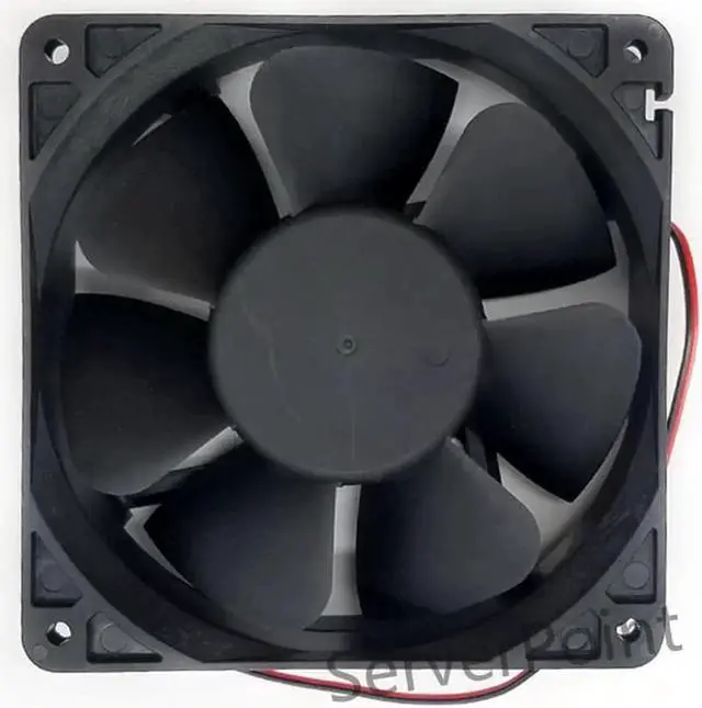 Alt view image 2 of 2 - AFB1224VHE 12cm 12038 120*120*38mm DC 24V 0.57A 2-wire Inverter Cooling Fan