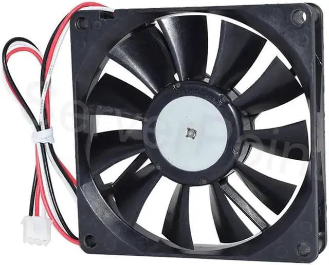 Alt view image 2 of 2 - For NMB-MAT Cooling 3106KL-04W-B39 3 Wires Cooler DC 12V 0.16A 80X80X15MM Server Fan