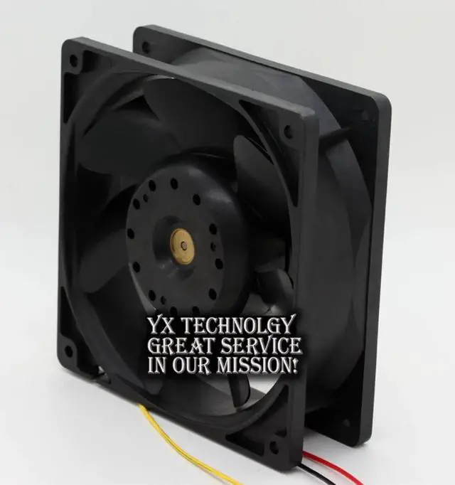 Alt view image 2 of 3 - For SANYO and 12038 109R1212H1161 12CM 120mm 12V 0.52A winds of double ball bearing cooling fan 120*120*38mm