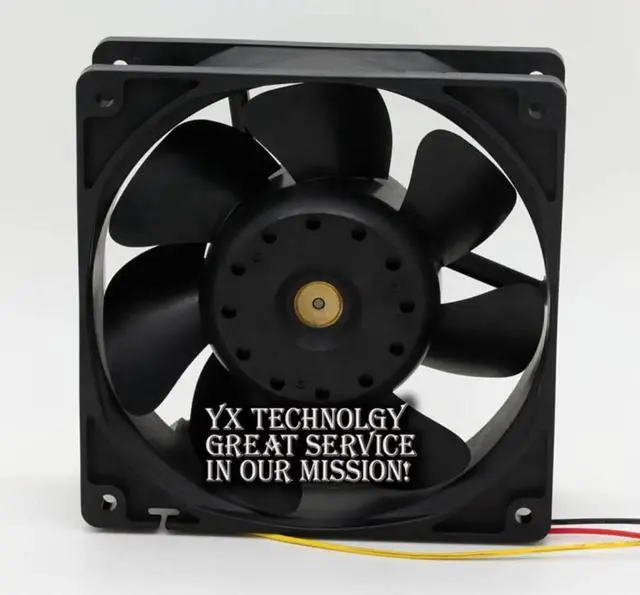 Alt view image 3 of 3 - For SANYO and 12038 109R1212H1161 12CM 120mm 12V 0.52A winds of double ball bearing cooling fan 120*120*38mm