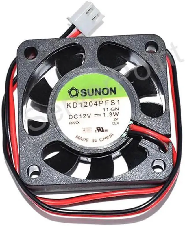 Main image of Kd1204pfs1 4010 4cm 12V 1.3W two wire large air volume cooling fan