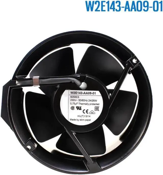 Main image of Processor Cooler For W2E143-AA09-01 172*172*51mm AC230V 0.11/0.12A 8.5/13W Cooling Fan