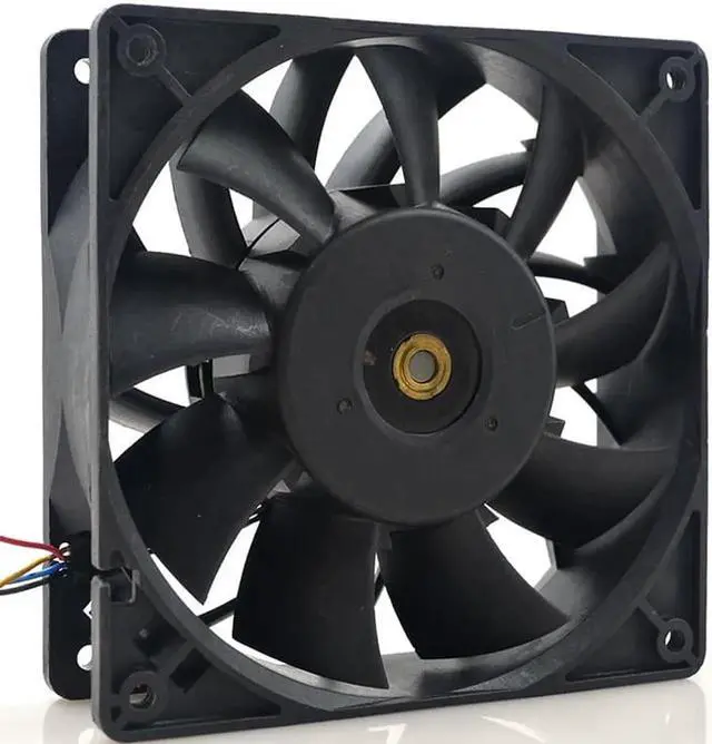 Alt view image 2 of 3 - FFC1248DE 12038 48V 0.75A 12CM double ball 4-wire PWM cooling fan