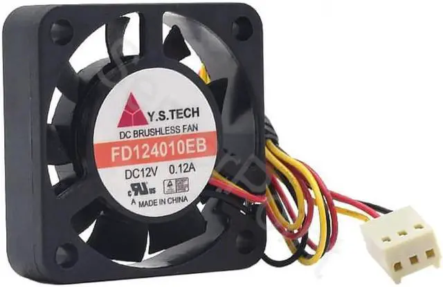 Main image of For 4CM FD124010EB 4010 0.12A 12V server Three Lines Cooling fan