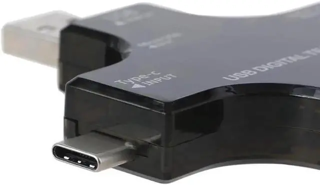 Alt view image 3 of 3 - G99B USB 3.1 Tester 4 in 1 DC Voltage Current Meter Ammeter Detector Power Bank Charger Indicator