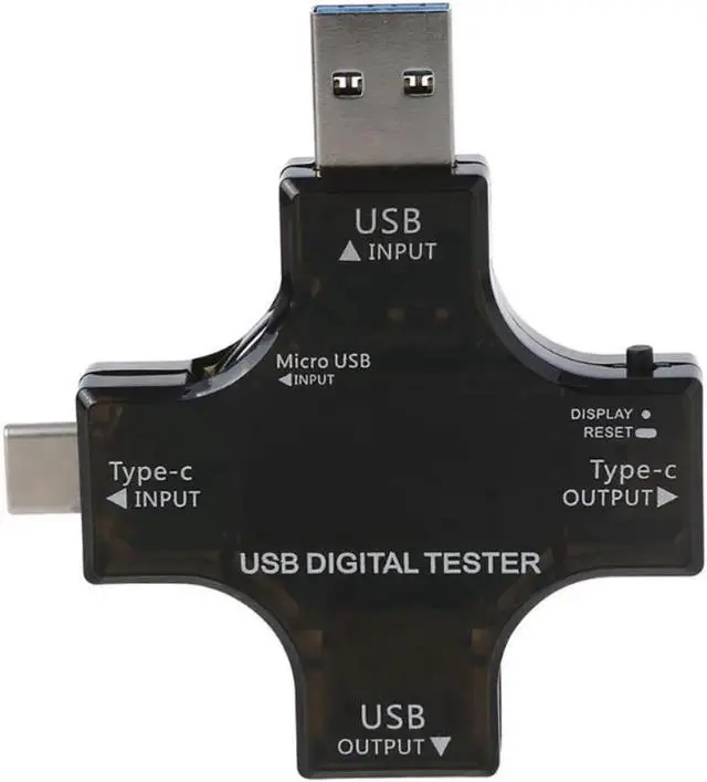 Alt view image 2 of 3 - G99B USB 3.1 Tester 4 in 1 DC Voltage Current Meter Ammeter Detector Power Bank Charger Indicator