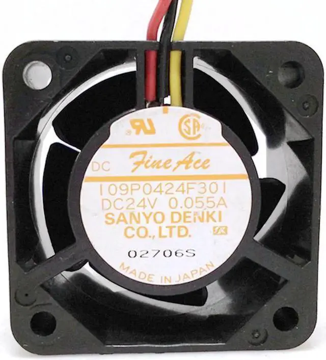 Main image of For Sanyo 4028 fan 109p0424f301 24v 4cm 0.055A double ball frequency converter cooling fan