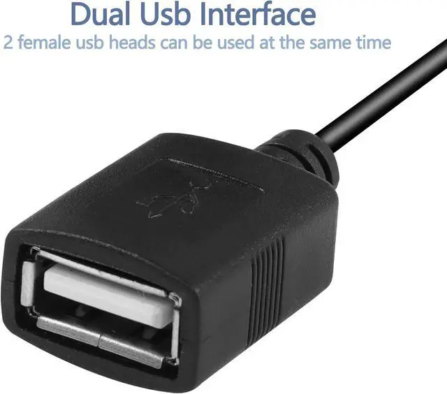 Alt view image 2 of 7 - 12V to 5V USB Converter DC 12V to Dual 5V 3A USB Buck Converter Module Step Down Converter Reduced Voltage Regulator Module Car Power Adapter