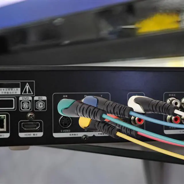 Alt view image 3 of 7 - 5-RCA Male RGB Component Audio Video Cable,5-RCA Male to 5RCA Male Gold Plated Cable for DVD,TV/HDTV, VCR's, CD Players VCR, Camcorder, Projector(1.5M)