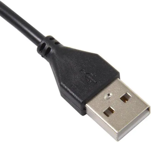 Alt view image 2 of 3 - USB to USB Male Charged Cable Practical Convenient Outdoor Travel Camping External Backpack Cable 50cm for Charge Treasure