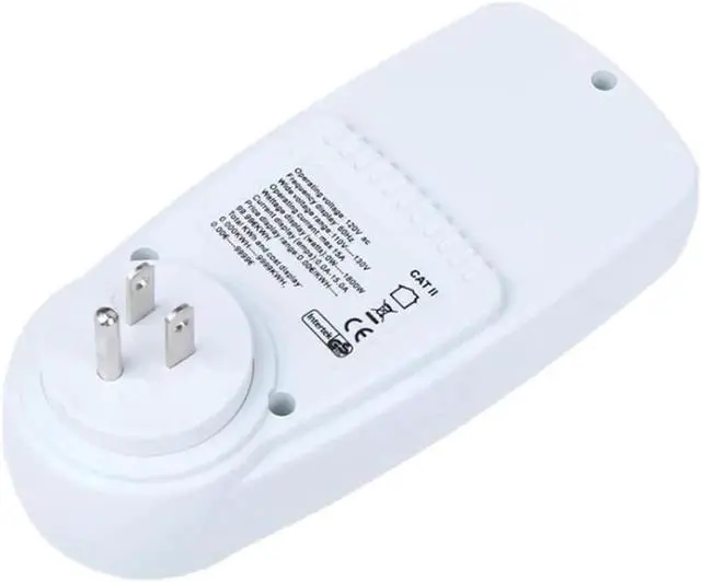 Alt view image 2 of 2 - 1pcs US Plug Digital Voltage Wattmeter Power Analyzer Electronic Power Meter Energy Meter Automatic Kwh Power Switch