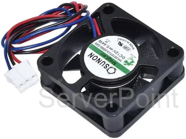 Alt view image 2 of 2 - HA30101V3-0000-G99 Server Cooling Fan DC 12V 0.44W 30x30x10mm 3-Wire