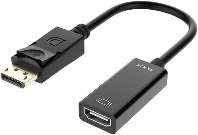 Alt view image 2 of 2 - DP To HDMI-Compatible 4K 1080P Male To Female DisplayPort Cable PC TV Mini Projector Television Monitor Projetor For Hp Laptop