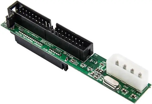 Alt view image 2 of 3 - 2Pcs 2.5 Sata to 3.5 Inch IDE Card Sata to IDE Adapter Converter Male 40 Pin Port for ATA 133 100 HDD CD DVD Serial