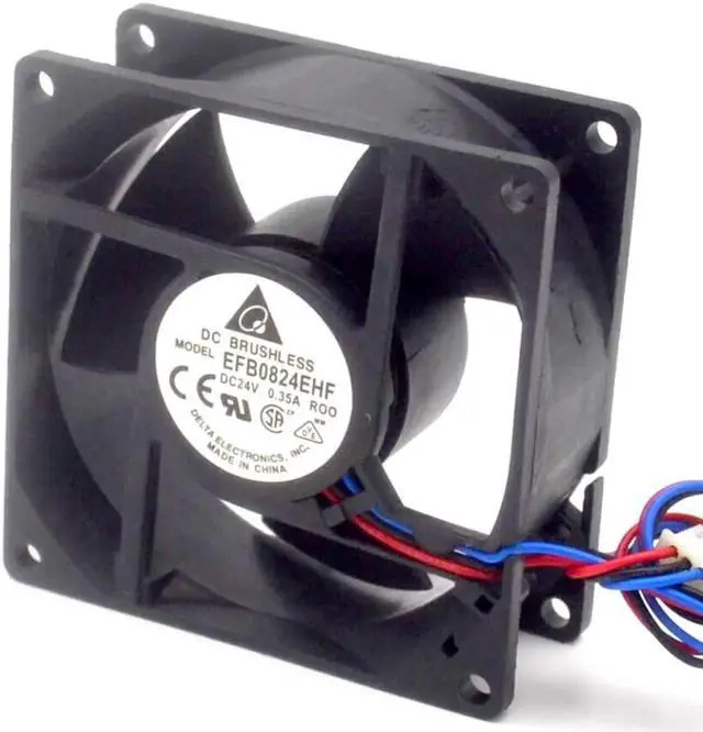 Main image of and EFB0824EHF-ROO 8032 80mm 24V 0.35A Emerson CT inverter cooling fan for Delta 808032mm