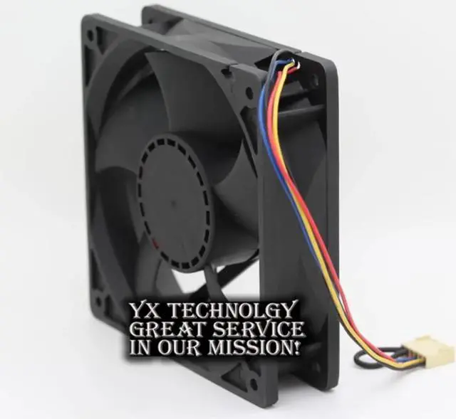 Alt view image 3 of 3 - The DA12032B48U 120mm 12032 48V 0.35A double ball bearing cooling fan for AVC 120*120*32mm