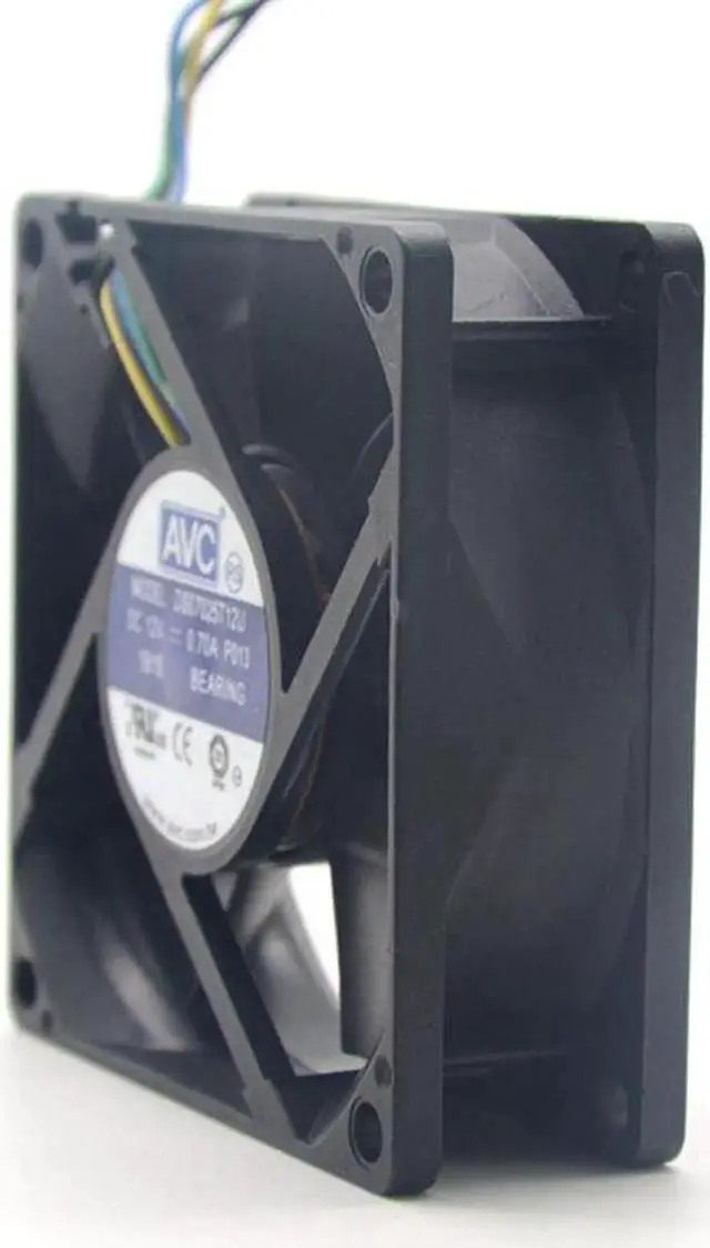 Alt view image 3 of 4 - For AVC DS07025T12U 70mm 7025 DC 12V 0.7A 4 -pin PWM cpu pc case cooling fan