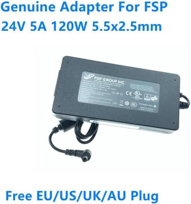 Main image of 24V 5A 120W 5.5x2.5mm FSP FSP120-AAAN2 AC Power Supply Adapter For Monitor Laptop Power Charger