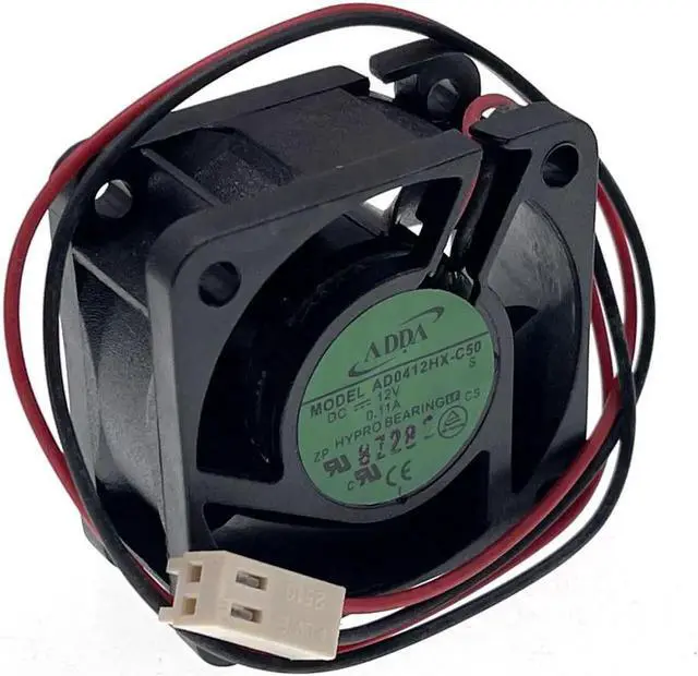 Alt view image 3 of 4 - 40mm Fan FOR ADDA AD0412HX-C50 40*40*20mm 4cm 4020 12V 0.11A 7200RPM 1U Server Inverter Cooling Fan