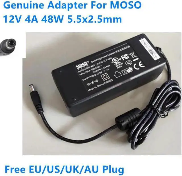 Main image of 12V 4A 48W 5.5x2.5mm XKD-Z4000IC12.0-48W Power Supply AC Adapter For MOSO Switching Power Charger